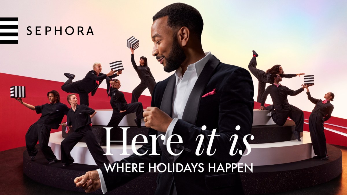 Sephora Taps John Legend for Original Holiday Anthem